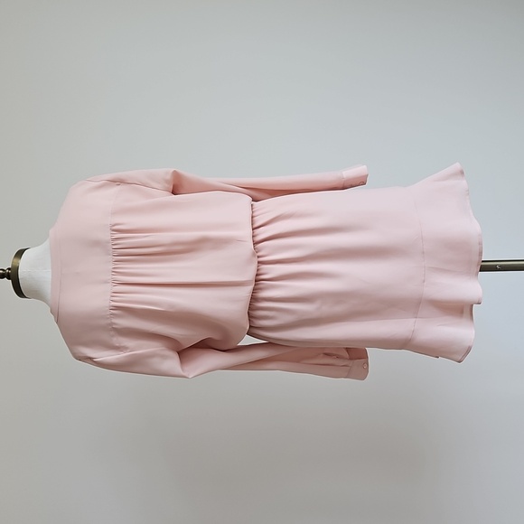 Joie Light Pink Long Sleeve Dress - Picture 2 of 5